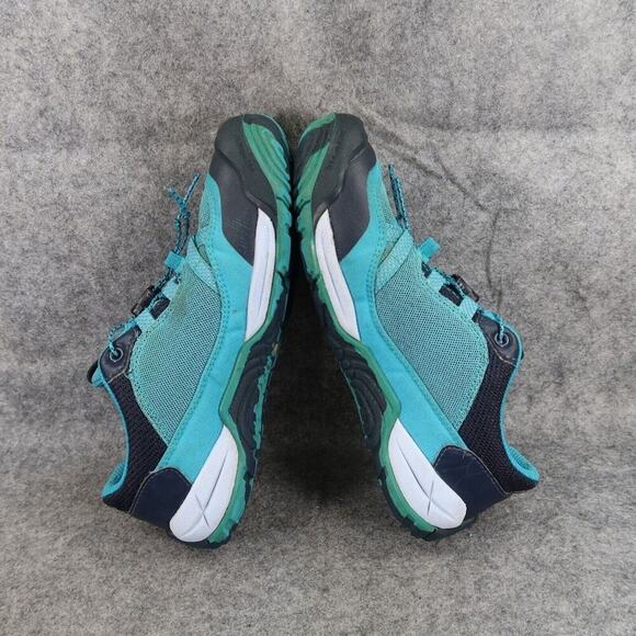 Jack Wolfskin Shoe Kids 2 Athletic Casual Trainer Blue Tree Climbing Grip Active - Picture 10 of 14